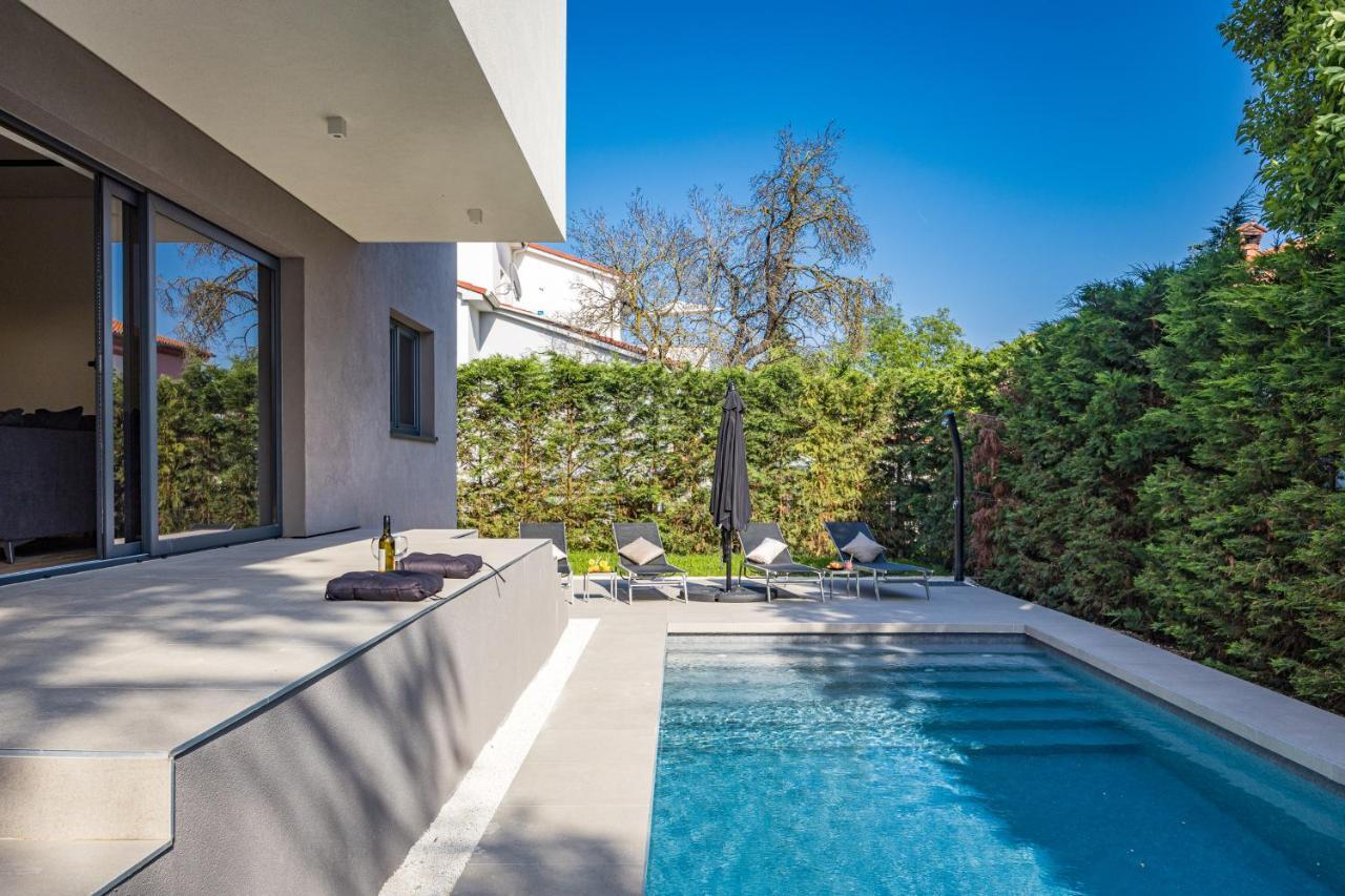 Aida - 4 Bedroom Luxury With Large Private Pool 4k Projector And Jacuzzi Willa Pula