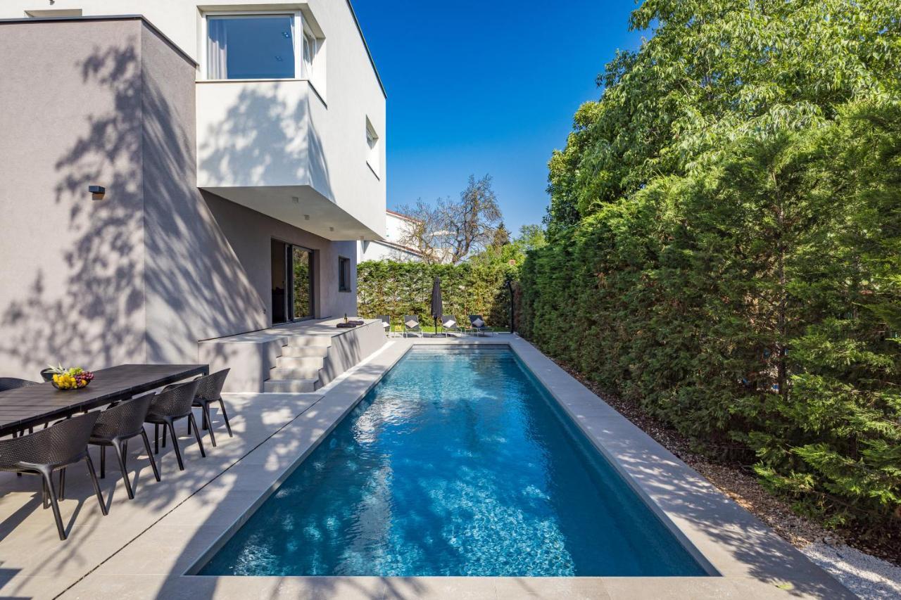 Aida - 4 Bedroom Luxury With Large Private Pool 4k Projector And Jacuzzi Pula